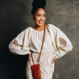 Hestia Crossbody Phone Holster Set - Tan - Crossbody Set- My Armadura