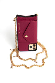 Venus Crossbody iPhone Set - Fuchsia - Crossbody Set- My Armadura