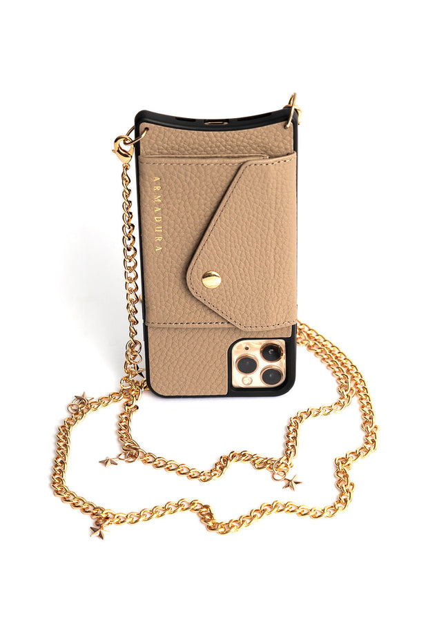 Venus Crossbody iPhone Set - Taupe - Crossbody Set- My Armadura