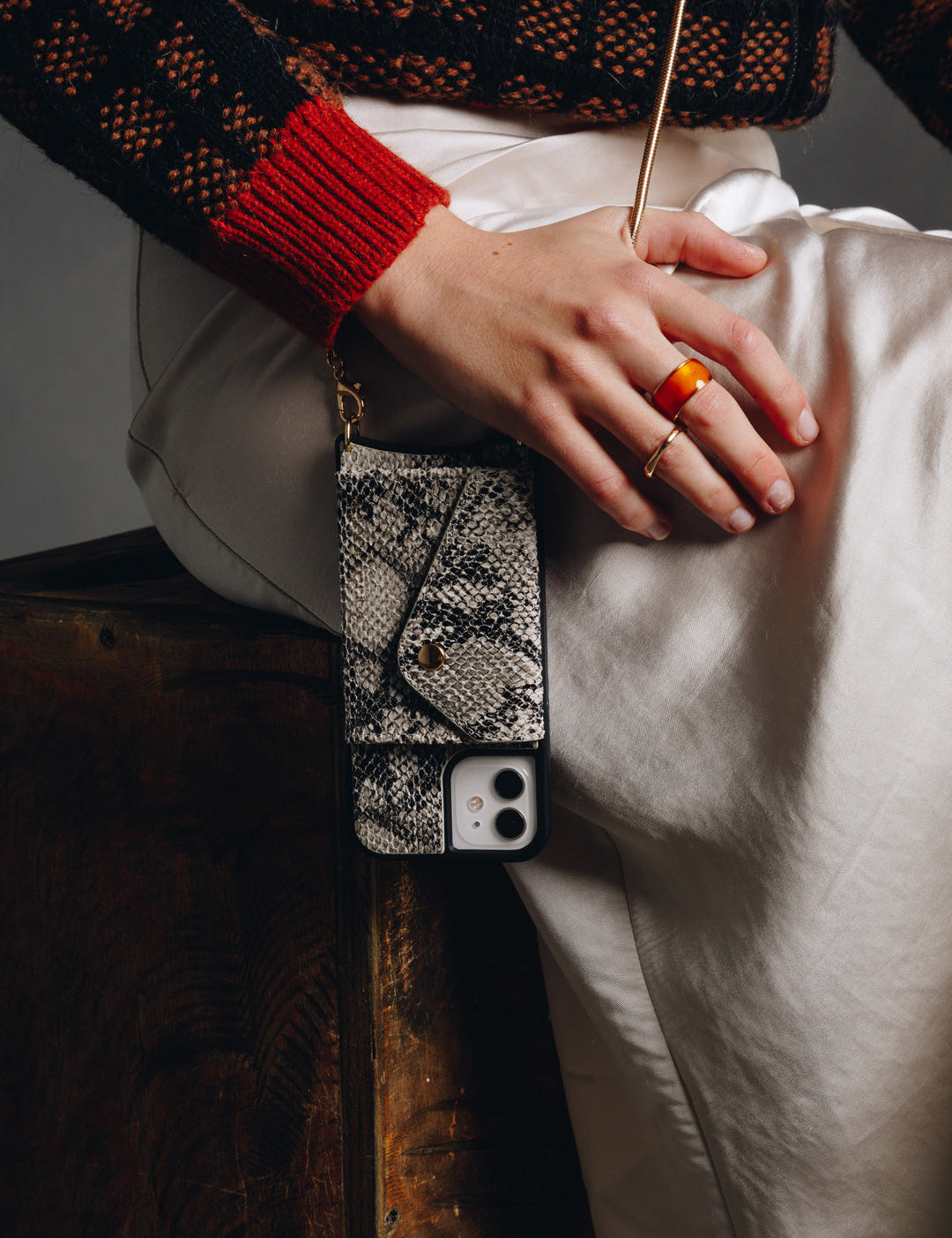 Aphrodite Crossbody iPhone Set - Python - Crossbody Set- My Armadura