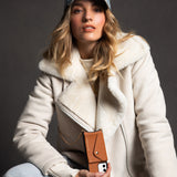 Aphrodite Crossbody iPhone Set - Tan - Crossbody Set- My Armadura