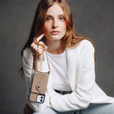 Aphrodite Crossbody iPhone Set - Taupe - Crossbody Set- My Armadura