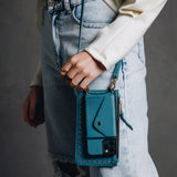 Hestia Crossbody iPhone Combo - Teal - Crossbody Combo- My Armadura