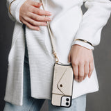 Hestia Crossbody iPhone Set - Crème - Crossbody Set- My Armadura